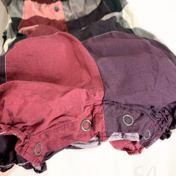 Burberry Red Romper - Size 6M - Picture 4 of 4